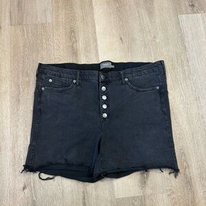 Torrid Black Denim Shorts